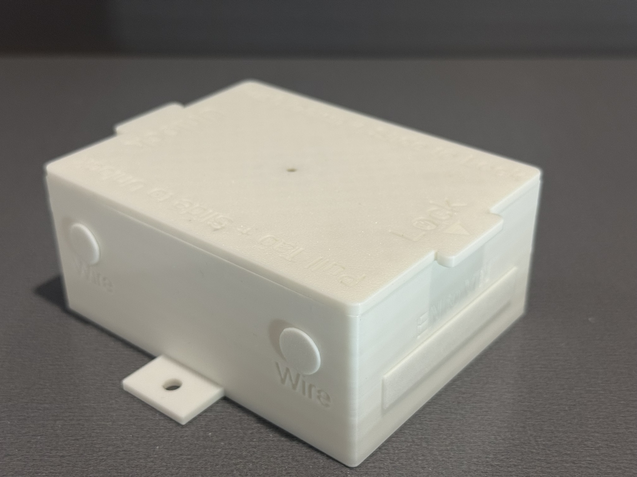 Alternate angle of the assembled Scout family enclosure